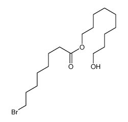 9-hydroxynonyl 8-bromooctanoate Structure