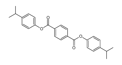 bis(4-propan-2-ylphenyl) benzene-1,4-dicarboxylate Structure