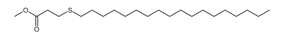 3-(n-octadecylthio)-propanoic acid,methyl ester Structure