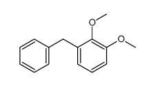 1-benzyl-2,3-dimethoxybenzene结构式