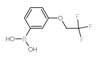 (3-(2,2,2-Trifluoroethoxy)phenyl)boronic acid structure