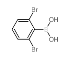 2,6-dibromophenylboronic acid Structure