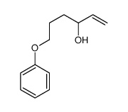 6-phenoxyhex-1-en-3-ol Structure