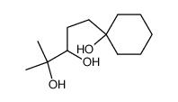 5-(1-hydroxy-cyclohexyl)-2-methyl-pentane-2,3-diol Structure