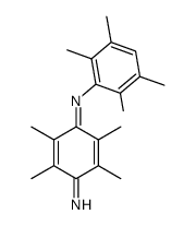 tetramethyl-[1,4]benzoquinone-1-imine-4-(2,3,5,6-tetramethyl-phenylimine)结构式