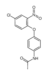 N-[4-(4-chloro-2-nitrophenoxy)phenyl]acetamide结构式