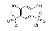 resorcinol-4,6-disulphonylchloride Structure