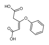 3-phenoxypent-2-enedioic acid结构式