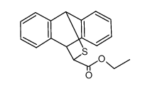 Ethyl 9,10-dihydro-9,10-thiaethanoanthracene-11-carboxylate结构式