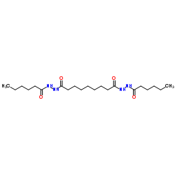 N'1,N'9-Dihexanoylnonanedihydrazide Structure