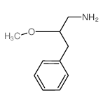 2-Methoxy-3-phenyl-1-propanamine Structure