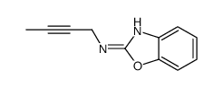 N-but-2-ynyl-1,3-benzoxazol-2-amine Structure
