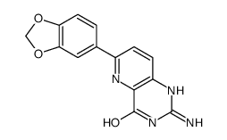 2-amino-6-(1,3-benzodioxol-5-yl)-1H-pyrido[3,2-d]pyrimidin-4-one Structure