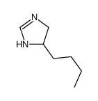 5-butyl-4,5-dihydro-1H-imidazole结构式