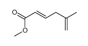 methyl 5-methylhexa-2,5-dienoate Structure