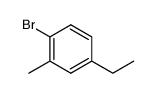 4-ethyl-1-bromo-2-methyl-benzene Structure