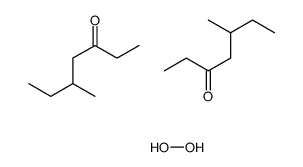 3-Heptanone, 5-methyl-, peroxide structure