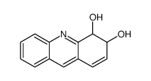 3,4-dihydroacridine-3,4-diol结构式