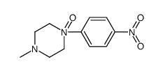 4-methyl-1-(4-nitrophenyl)-1-oxidopiperazin-1-ium结构式