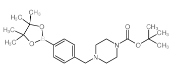 4-(4-Boc-1-哌嗪甲基)苯硼酸频哪醇酯图片