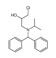 1-[benzhydryl(propan-2-yl)amino]-3-chloropropan-2-ol Structure