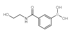 (3-((2-Hydroxyethyl)carbamoyl)phenyl)boronic acid picture