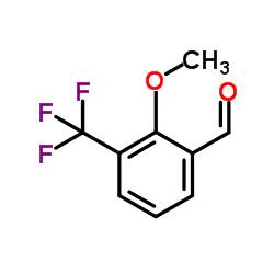 2-Methoxy-3-(trifluoromethyl)benzaldehyde Structure