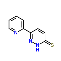 6-(2-Pyridinyl)-3(2H)-pyridazinethione结构式