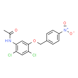 N-{2,4-Dichloro-5-[(4-nitrobenzyl)oxy]phenyl}acetamide picture