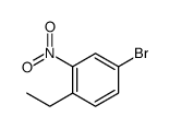 4-bromo-1-ethyl-2-nitrobenzene Structure