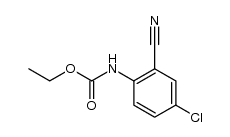 (2-cyano-4-chloro-phenyl)-carbamic acid ethyl ester结构式