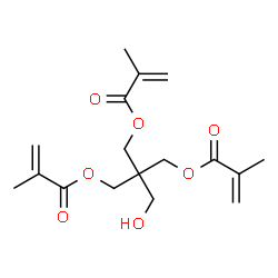 Pentaerythritol trimethylacrylate structure