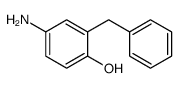 4-amino-2-benzylphenol Structure