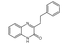 3-(2'-phenylethyl)-2(1H)-quinoxalinone结构式