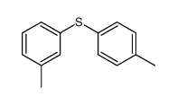 1-methyl-3-(4-methylphenyl)sulfanylbenzene结构式