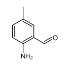 2-amino-5-methylbenzaldehyde结构式