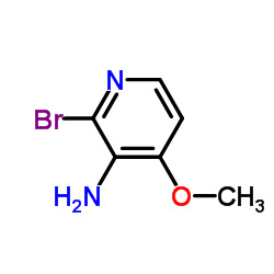 2-Bromo-4-methoxy-3-pyridinamine structure