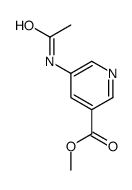 3-Pyridinecarboxylicacid,5-(acetylamino)-,methylester(9CI) picture