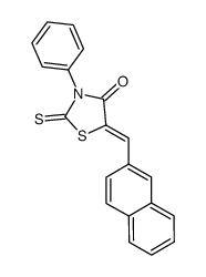 Rhodanine, 5-(2-naphthylmethylene)-3-phenyl- picture