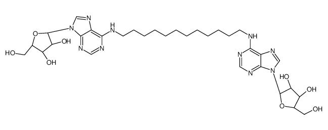 bis(N(6)-adenosyl)dodecane structure