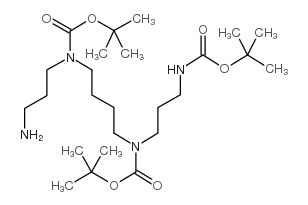 N2,N3,N4-TRIS-(TERT-BUTYLOXYCARBONYL)-1,5,10,14-TETRA-AZA-QUATRODECANE picture