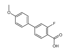 3-FLUORO-4'-METHOXY-[1,1'-BIPHENYL]-4-CARBOXYLIC ACID Structure