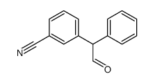 3-(2-oxo-1-phenylethyl)benzonitrile Structure