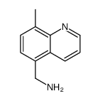 1-(8-methylquinolin-5-yl)methanamine(SALTDATA: FREE)结构式