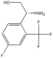 (2R)-2-AMINO-2-[4-FLUORO-2-(TRIFLUOROMETHYL)PHENYL]ETHAN-1-OL Structure