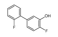 2-fluoro-5-(2-fluorophenyl)phenol Structure