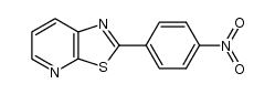 2-(p-nitrophenyl)thiazolo[5,4-b]pyridine Structure