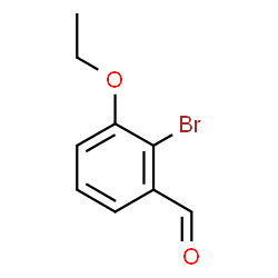 2-Bromo-3-ethoxybenzaldehyde structure