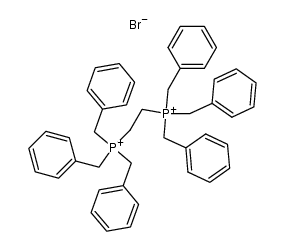 bis-1,2-tribenzylphosphonium ethane dibromide Structure