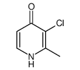 3-chloro-2-methyl-1H-pyridin-4-one Structure